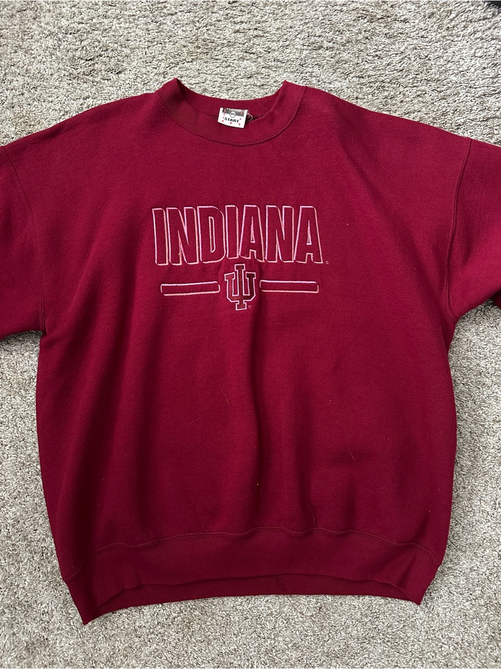 Indiana University Maroon Crewneck Sweatshirt